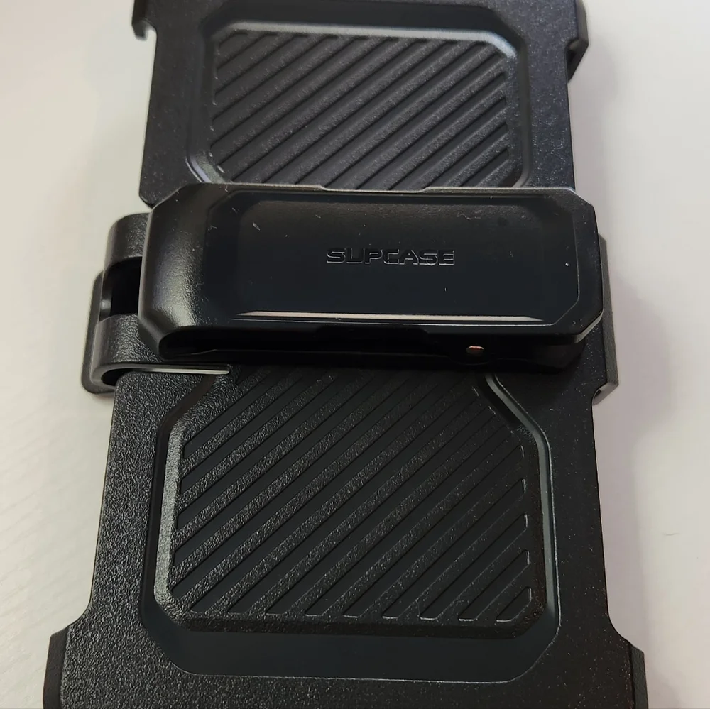 SUPCASE for iPhone 11 2019 Model Built in Stand Belt Clip Black